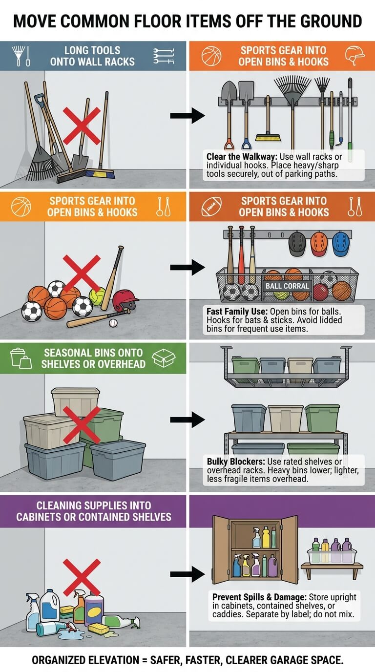 Move Common Floor Items Off the Ground