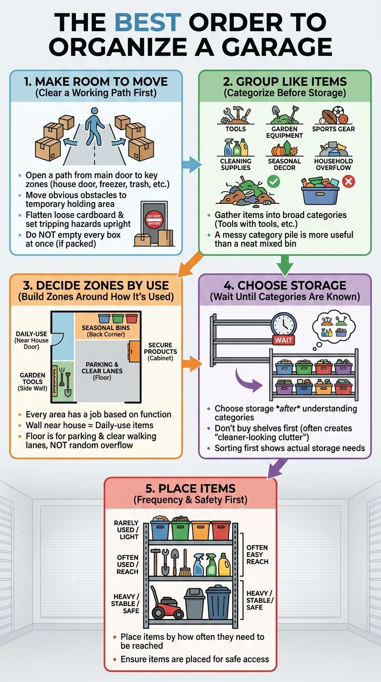 How to Organize a Garage