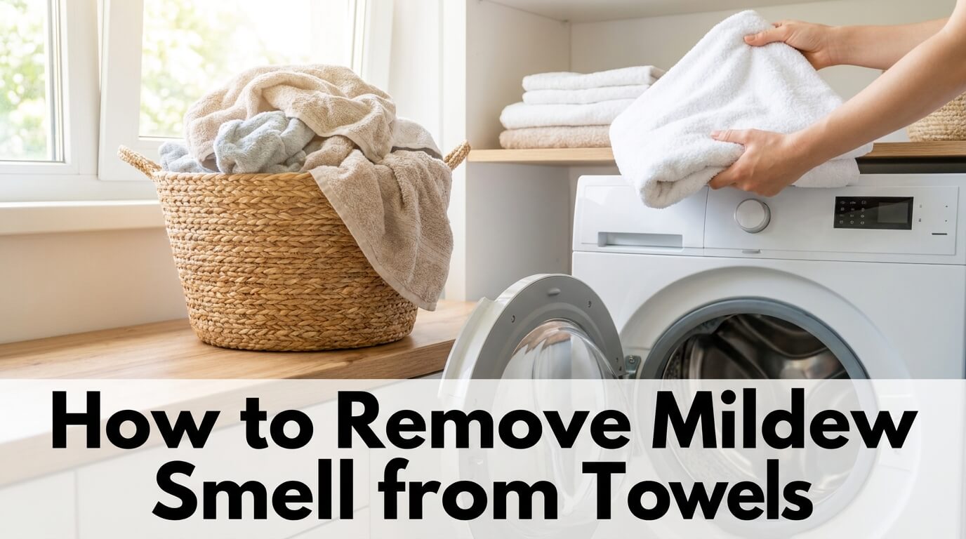How to Remove Mildew Smell from Towels featured image