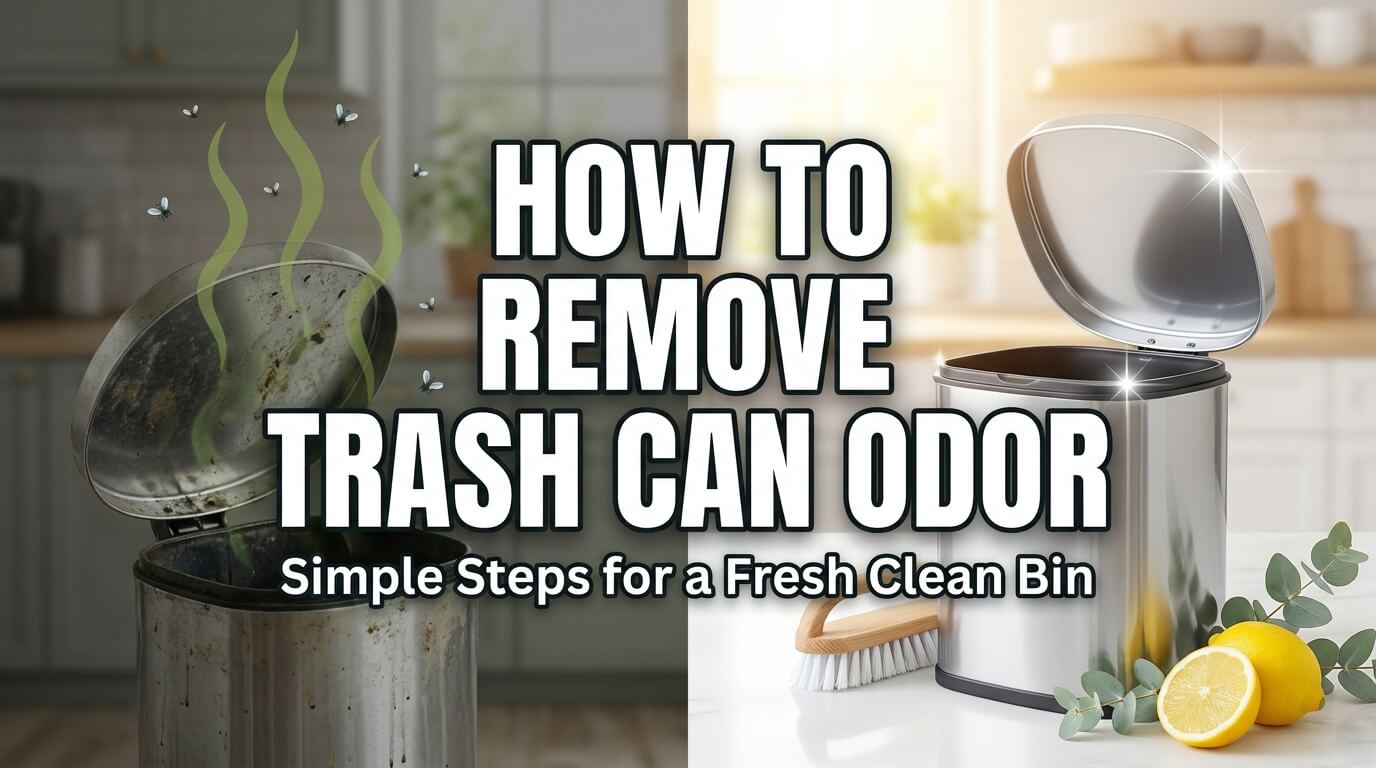 How to Remove Trash Can Odor featured image