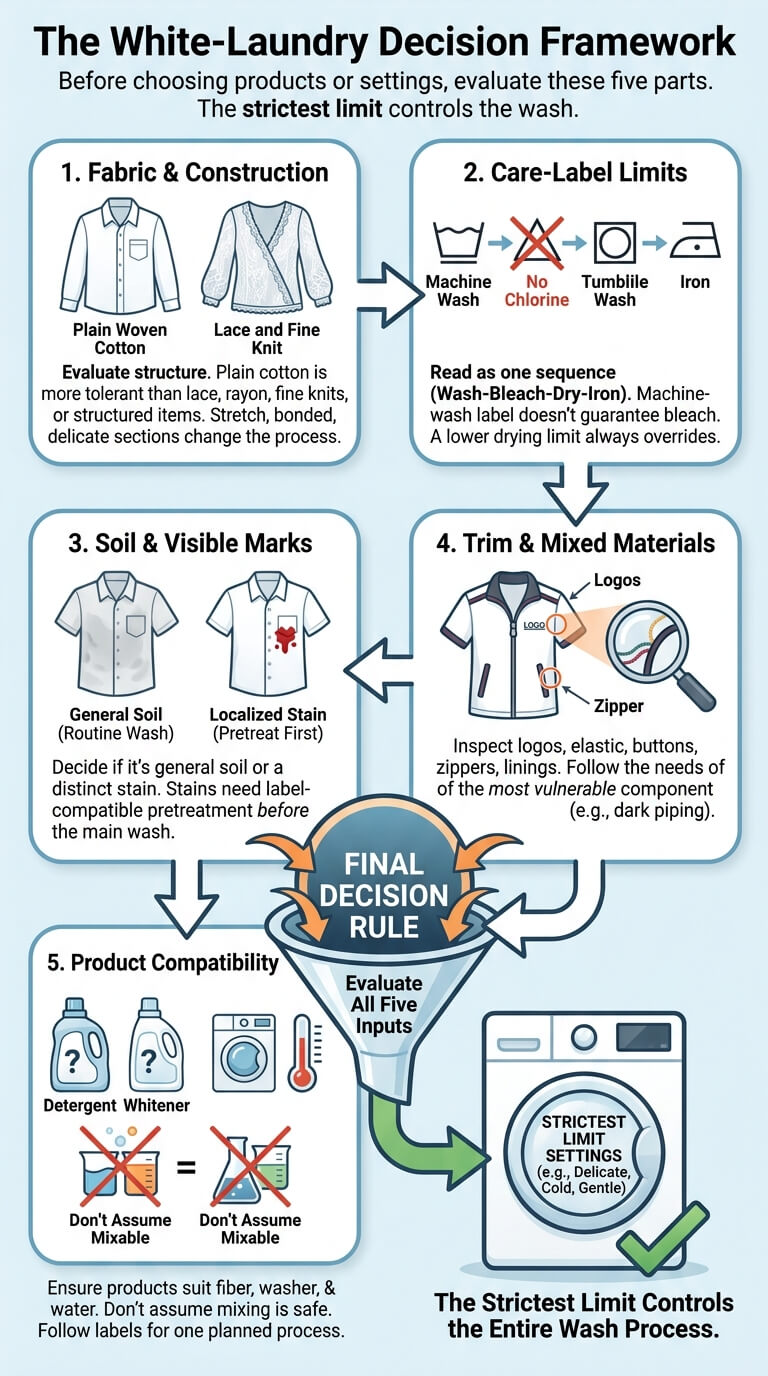 The White-Laundry Decision Framework