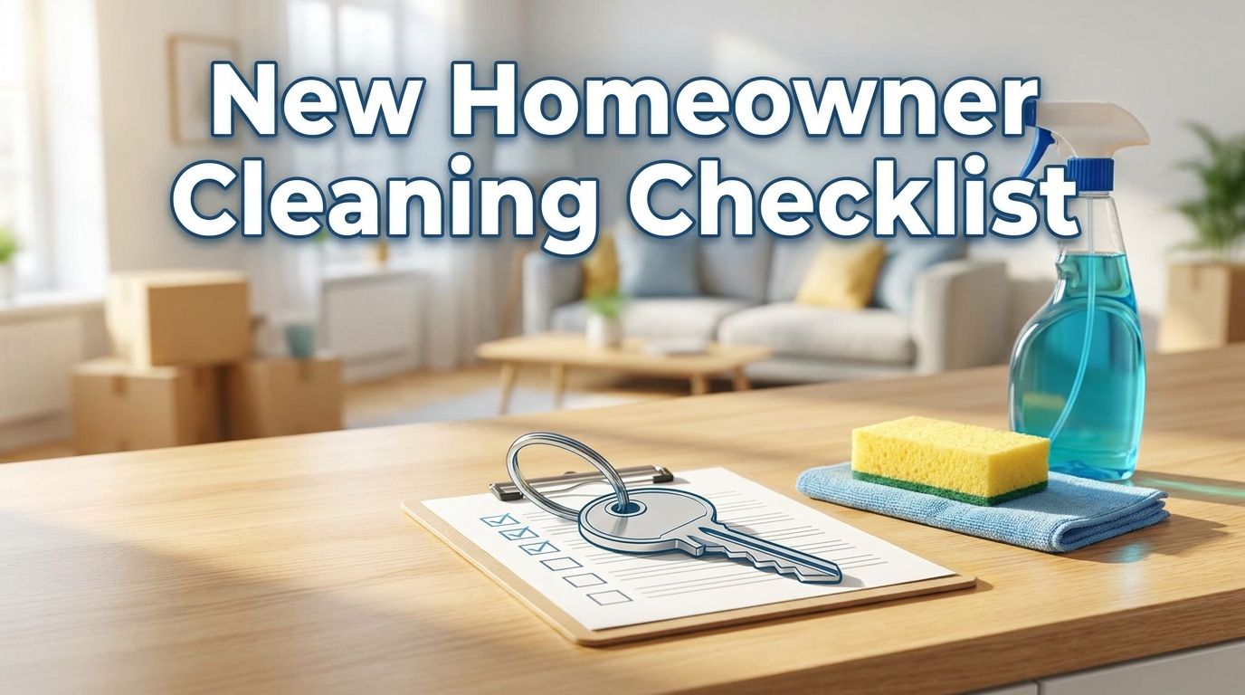 New Homeowner Cleaning Checklist featured image