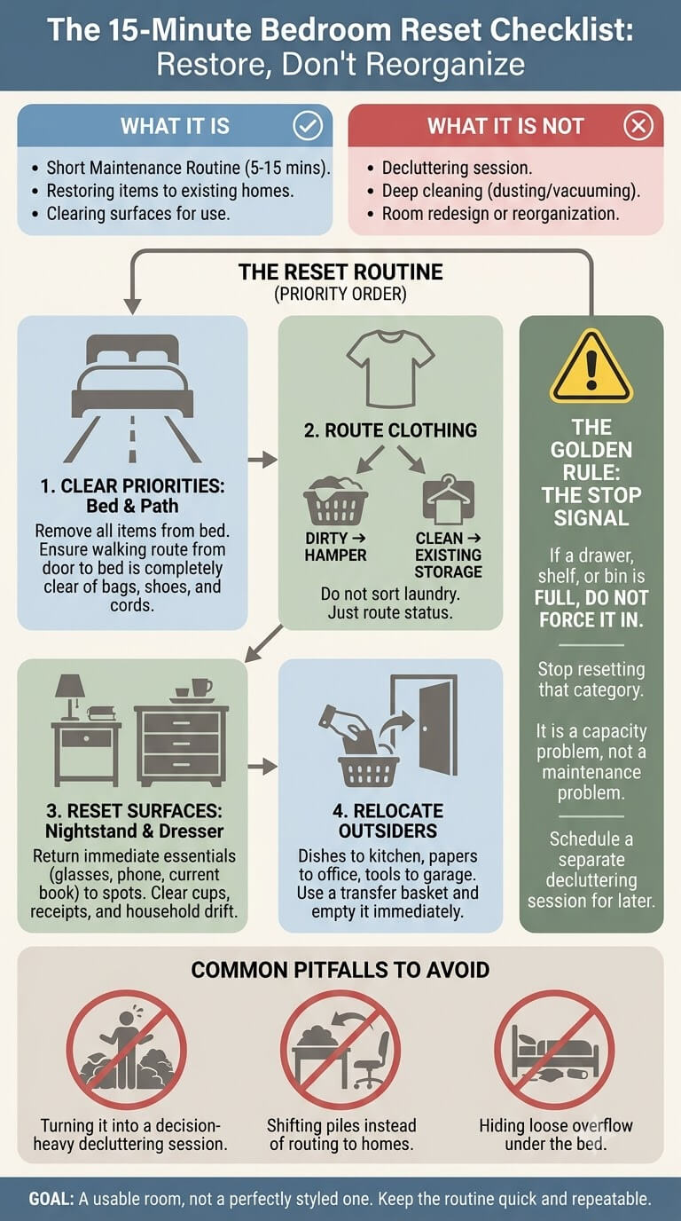 Bedroom Reset Checklist