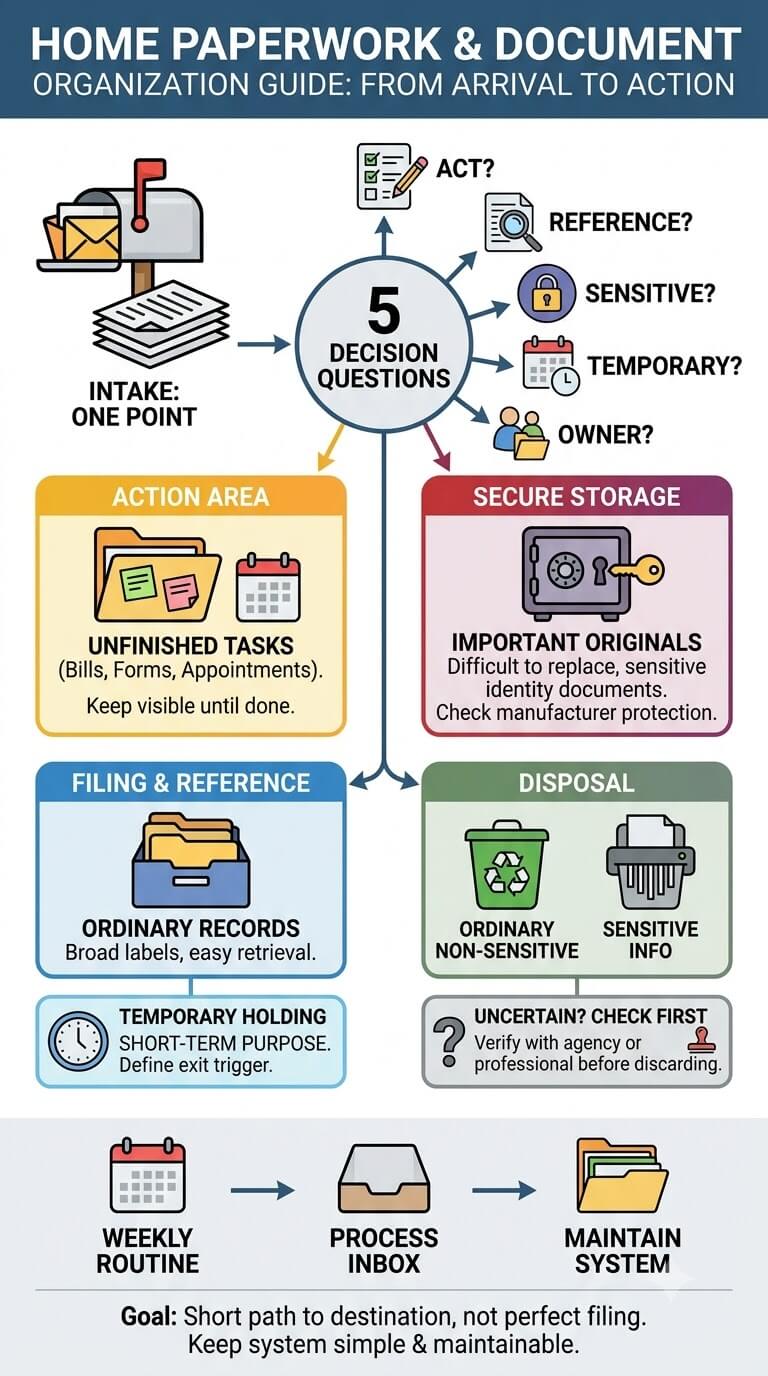 Home Paperwork Organization