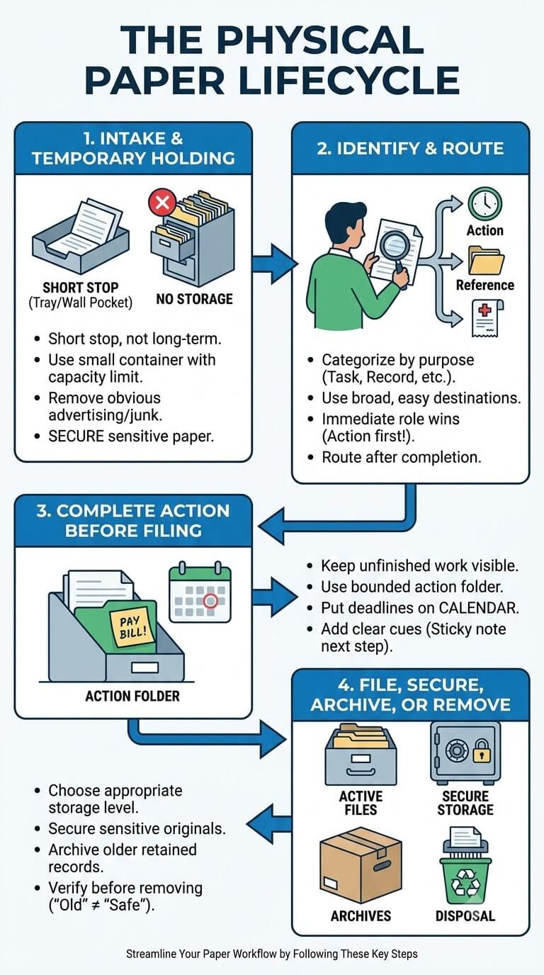 The Physical Paper Lifecycle
