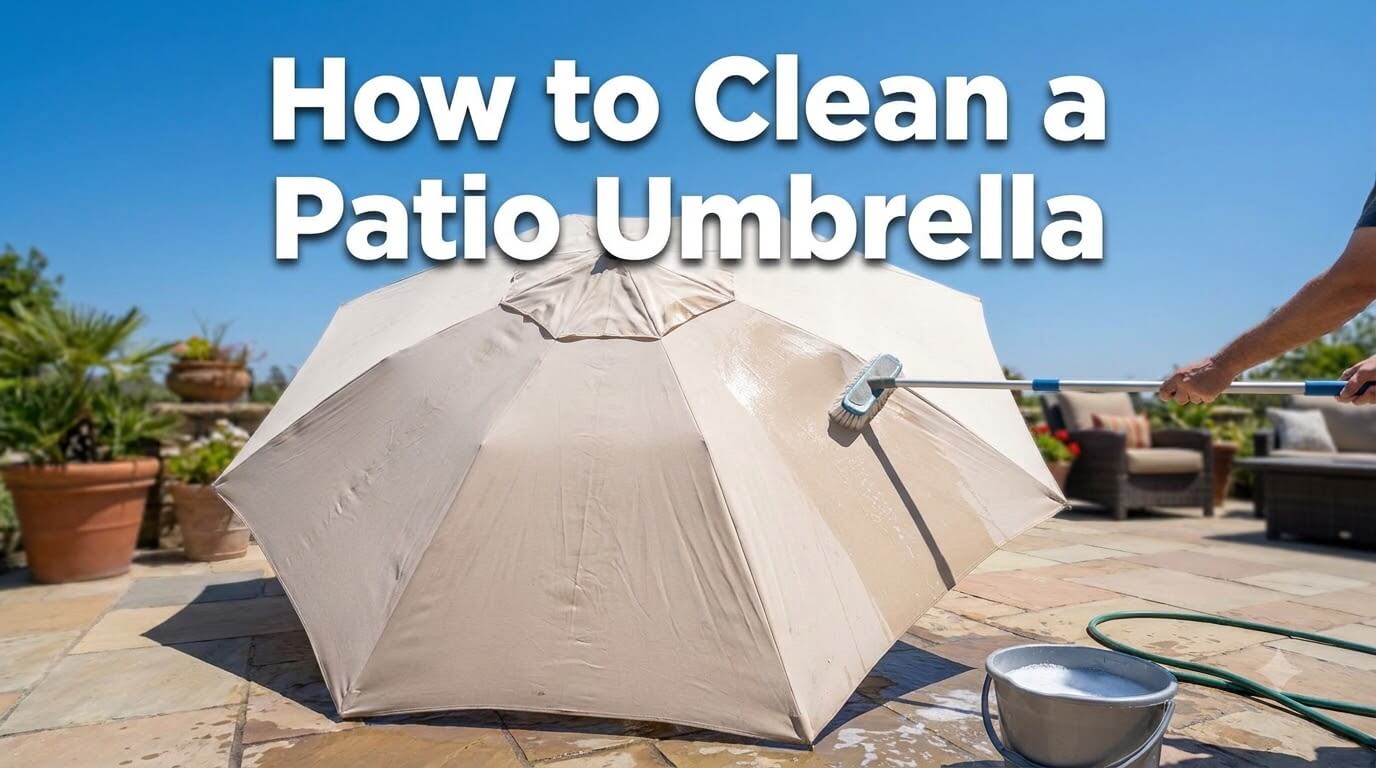 How to Clean a Patio Umbrella featured image