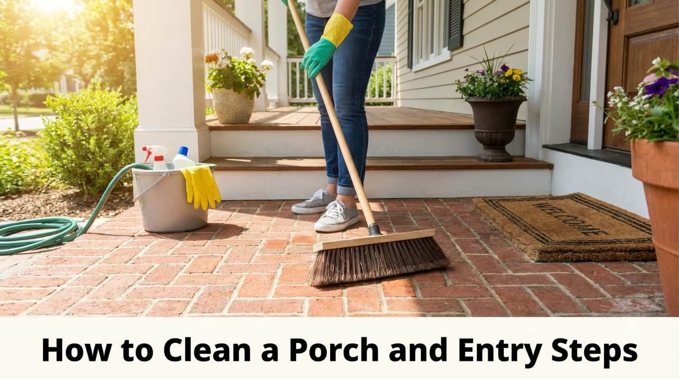 How to Clean a Porch and Entry Steps featured image