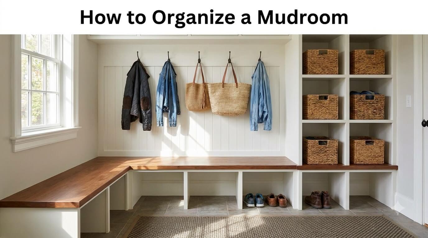 How to Organize a Mudroom featured image