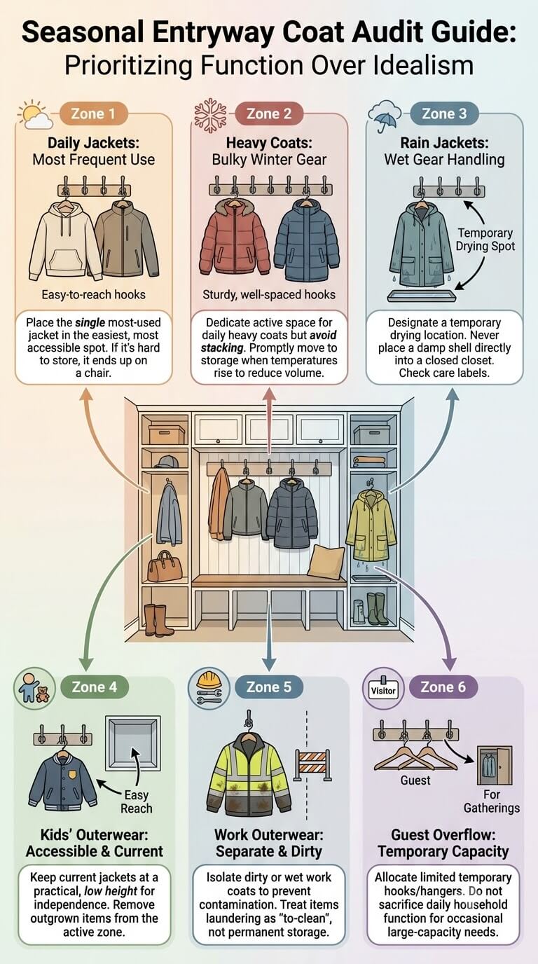 Audit the Coats and Jackets Used This Season