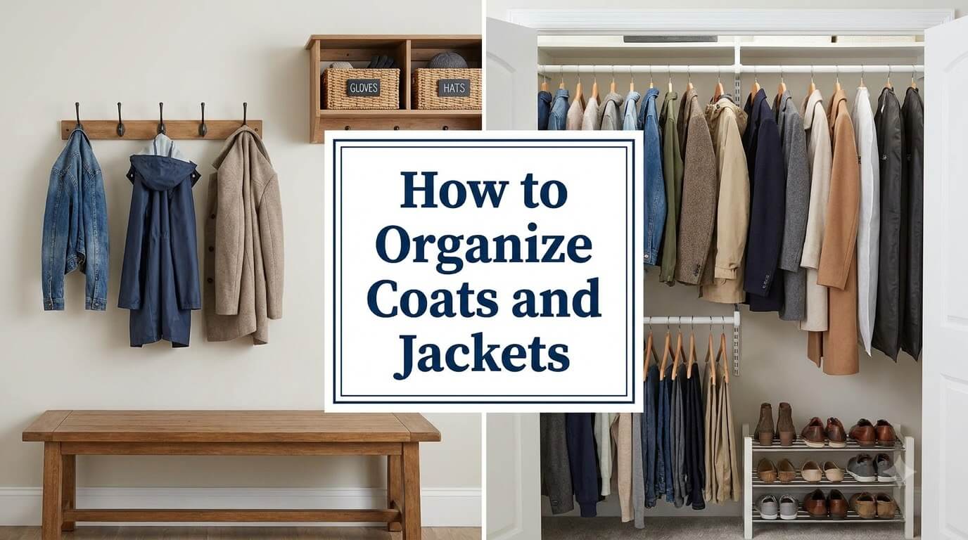 How to Organize Coats and Jackets featured image