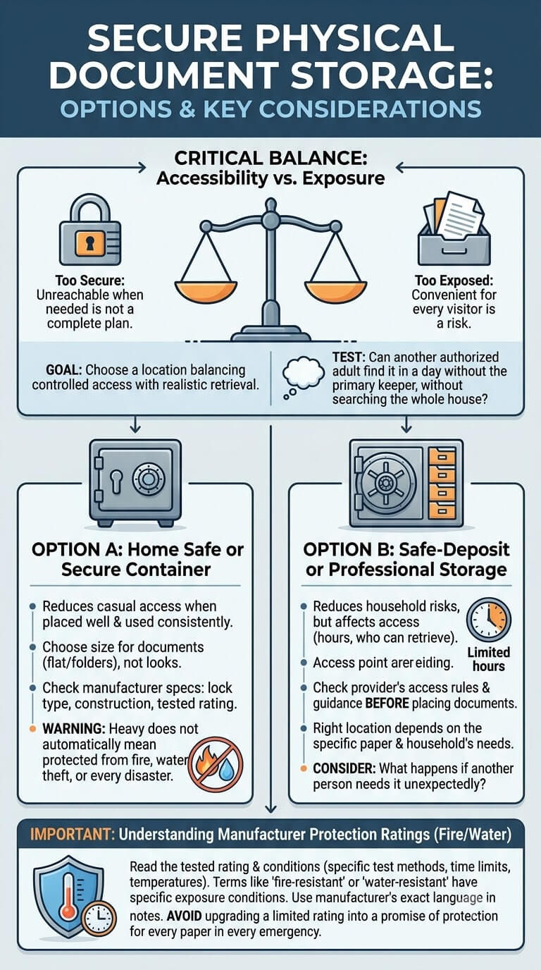 Choose Secure Physical Storage