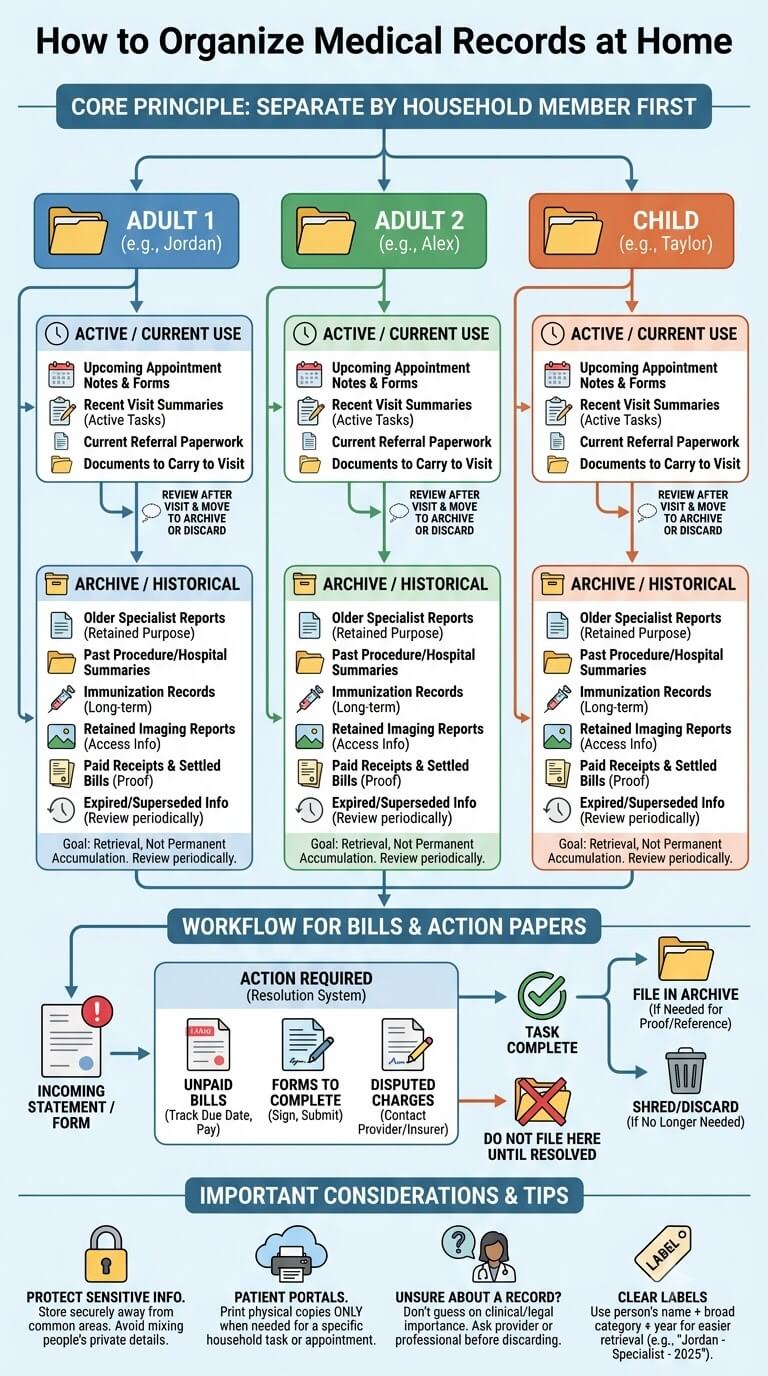 How to Organize Medical Records at Home