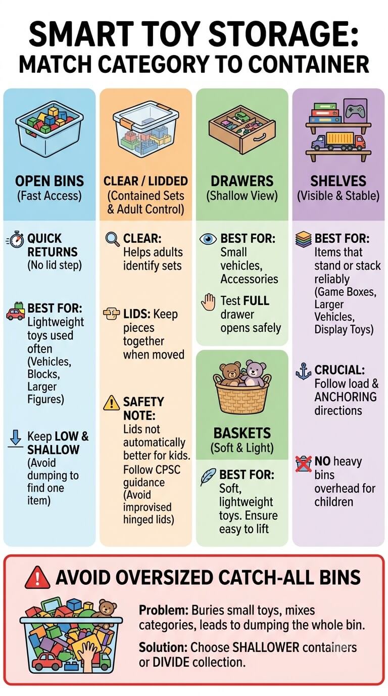 Match Each Category to the Right Container Type